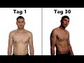 30 TAGE trainieren wie SASCHA HUBER! 💪 (Body Transformation) | Selbstexperiment