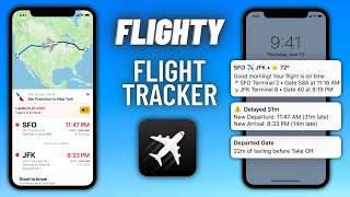 Flighty iPhone App Review // All Airlines Tracker // BEST Travel Companion? ✈️ screenshot 3