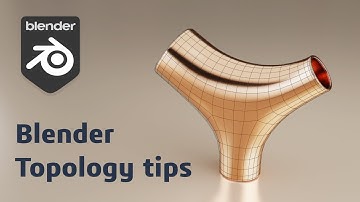 Blender 3D modelling - Connection of three circular objects - Topology tips with SubD use