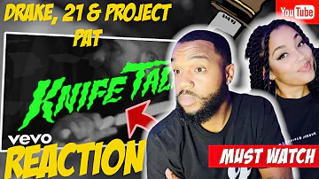 DRAKE STARS IN NEW SLASHER 😂🔥 | "Knife Talk" by Drake ft. 21 Savage & Project Pat *REACTION*