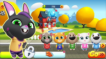 Talking Tom Gold Run Android Gameplay - Becca Unlocked Becca - All Characters Unlocked