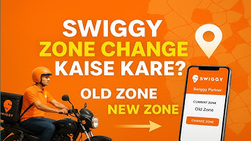 How to Change Zone in SWIGGY || How to Change Zone in Swiggy Delivery Partner App
