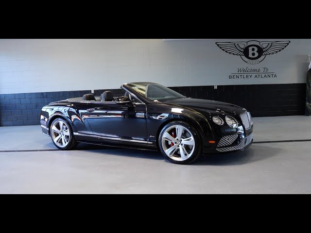 Overview of  Bentley Continental GT Speed BLACK EDITION   YouTube