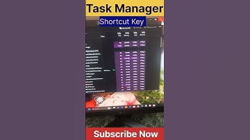 Shortcut key to open Task Manager। shorts video। shortcut Key video