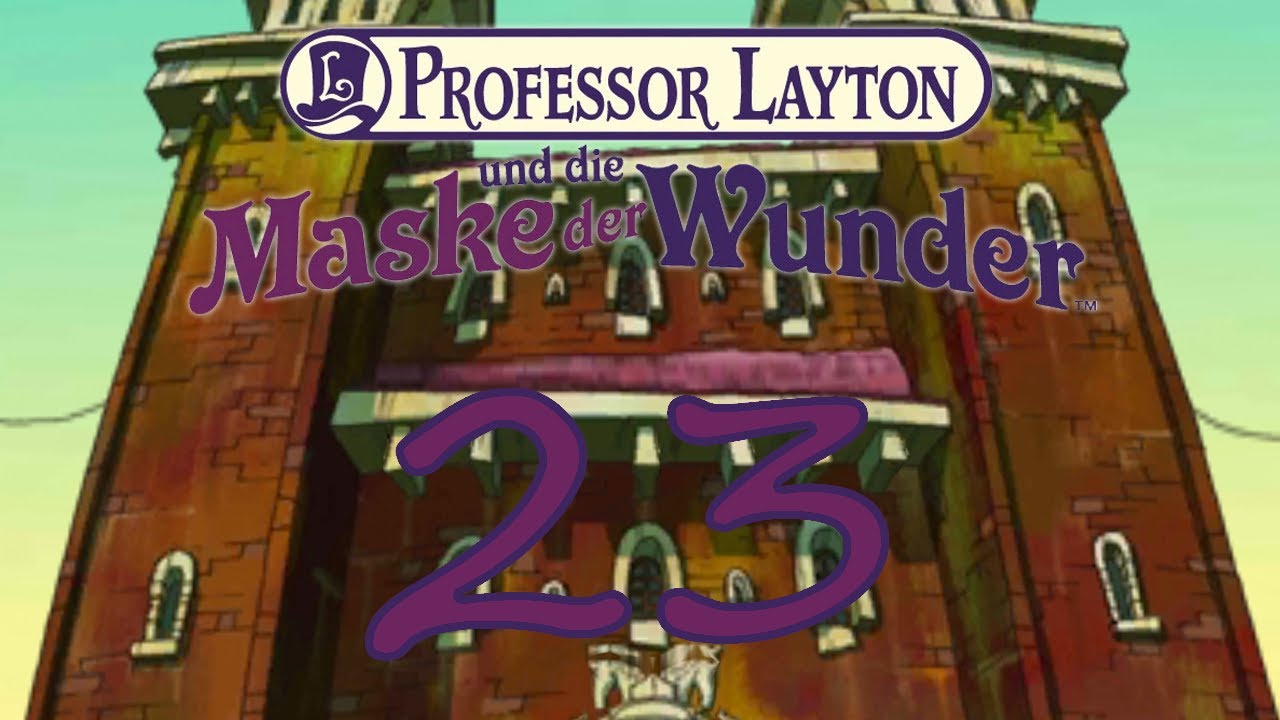 Maske Der Wunder Komplettlösung Rätsel 084 Professor Layton und die Maske der Wunder Part 23: Die Rennbahn und