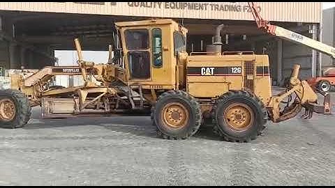 QET JAFZA - USED 12G MOTOR GRADER FOR SALE