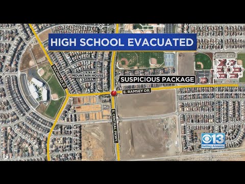 Mountain House High School Evacuate Due To Suspicious Backpack