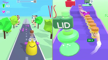 Juice Run VS Coffee Stack