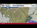 Showers and storms winding down tonight (Local weather update 2.15.26)
