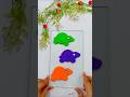 Mixing Turtle DIY Shapes 🐢 | Relaxing ASMR 💫 #asmr #diy #relaxing #craft #shortsfeed #shorts #viral