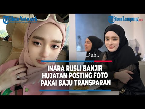 Inara Rusli Banjir Hujatan Posting Foto Pakai Baju Transparan