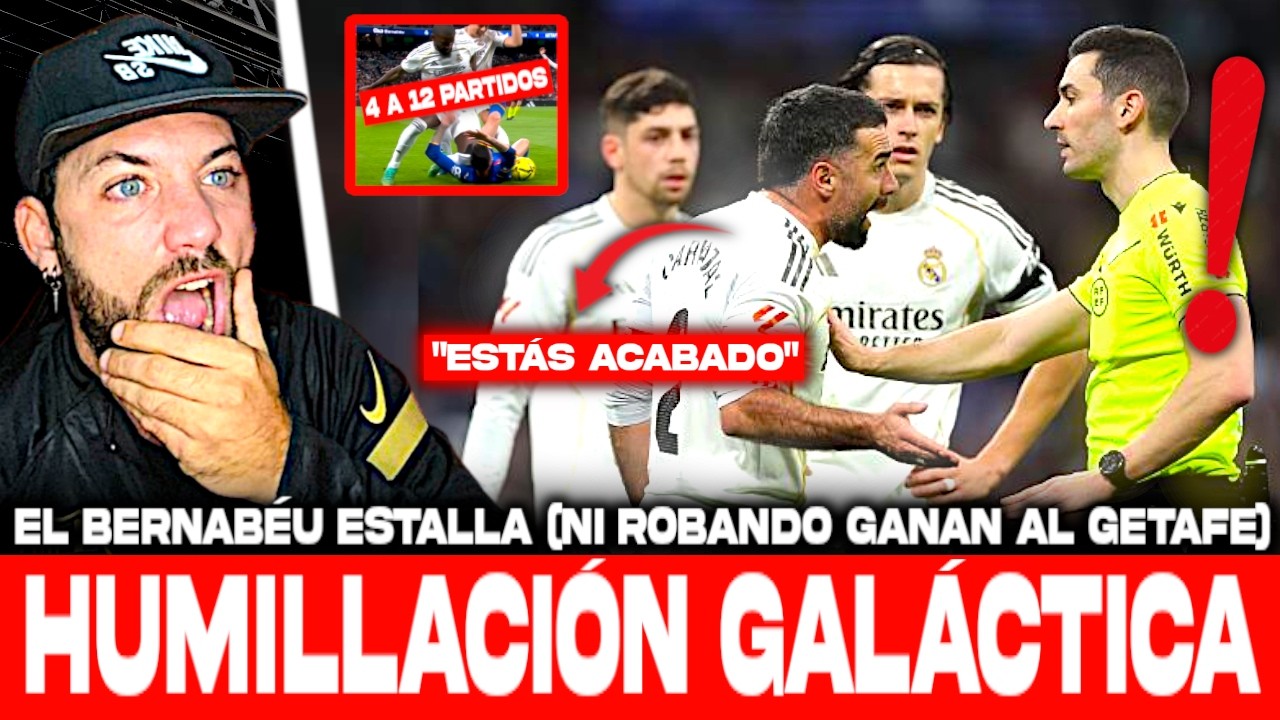 💥¡EL GETAFE REVIENTA AL REAL MADRID en EL BERNABÉU! (NI ROBANDO)