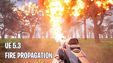 Unreal Engine 5.3 - Fire Propagation