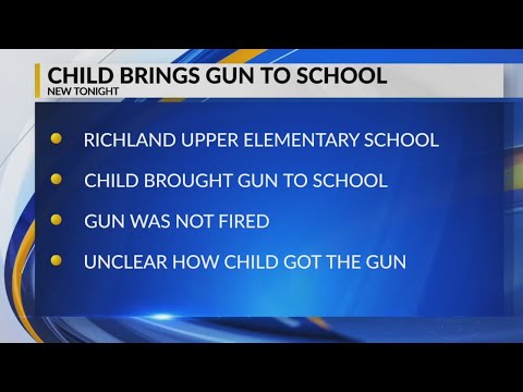 Child brings gun to Richland Upper Elementary School