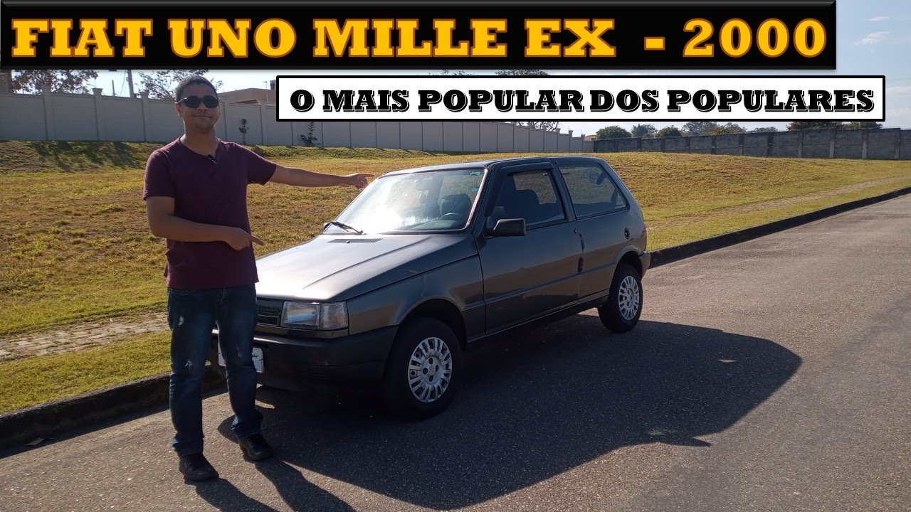 Avaliação FIAT UNO MILLE EX 2000 | O carro mais valente do Brasil - YouTube