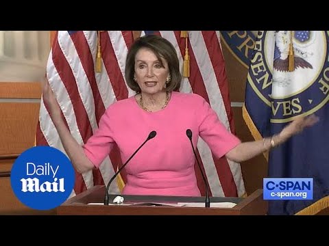 Speaker Nancy Pelosi 'stammering' through press conference