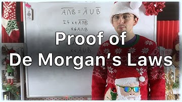 Proof: DeMorgan