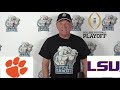 ESPN’s Scott Van Pelt’s LSU vs Clemson Prediction  The Rich Eisen Show  1/13/20