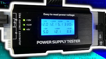 Find PC Problems with a Power Supply Tester!
