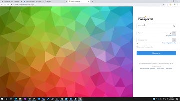 Quick Overview of Using Passportal