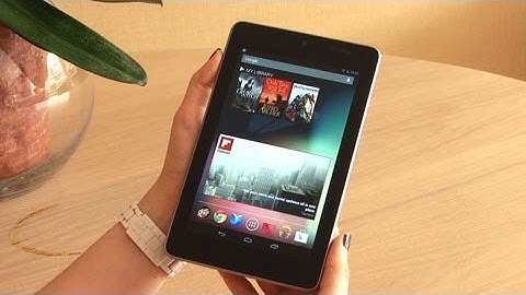 Google Nexus 7 Hands-on Demo Walk Through