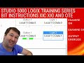 Studio 5000 XIC XIO and OTE Bit Instructions for the Controllogix and Compactlogix PLC