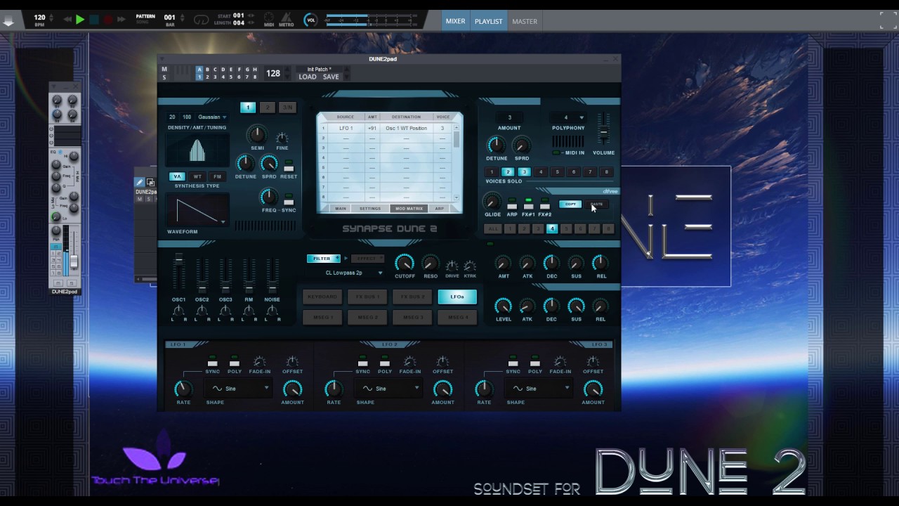 Creating  A Beautiful Soundscape Pad in Dune 2