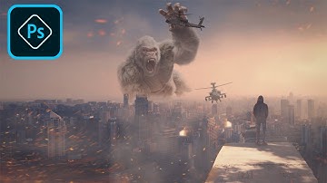 How To Make  Photo Manipulation In Photoshop | King Kong