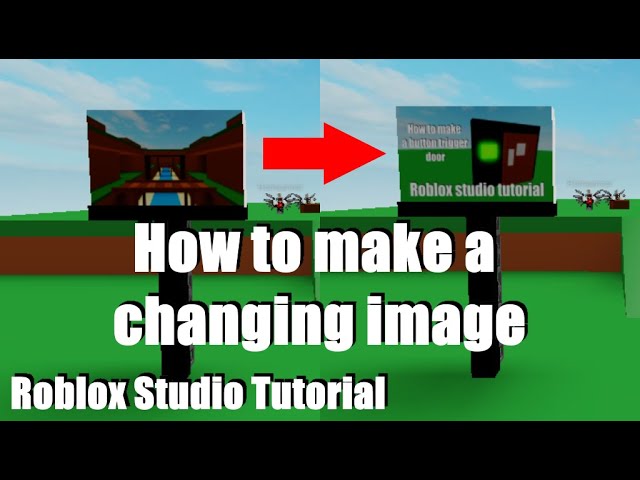 How To Make A Constantly Changing Image Decal Part Roblox Studio Tutorial Youtube - roblox decal change script