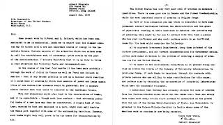 Einstein–Szilárd letter | Wikipedia audio article