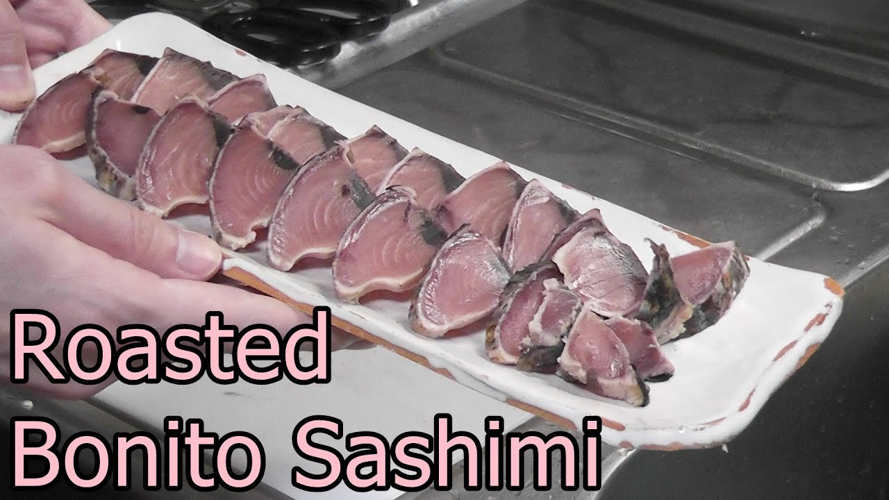 Light Roasted Bonito Katsuo No Tataki Youtube Light Roasted Bonito Katsuo No Tataki Youtube