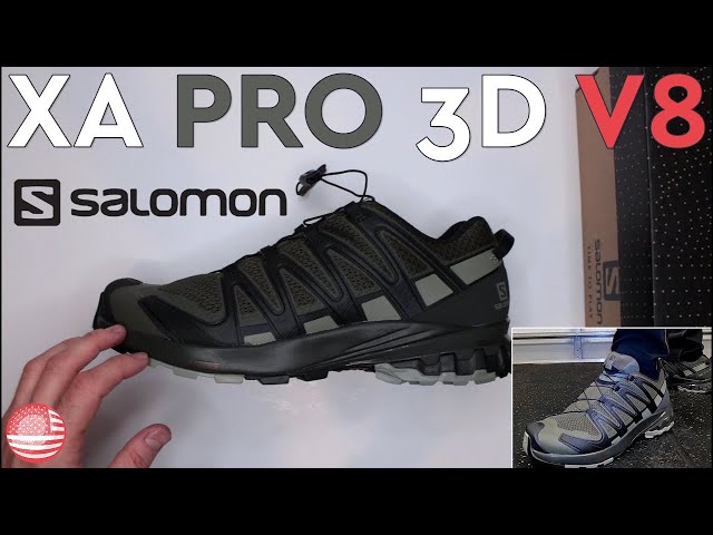 Pro 3D V8 (New IMPROVED Salomon Trail Running Shoes Review) - YouTube