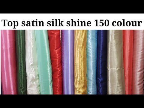 pure satin silk fabric shine silk satin fabric and satin fabric plain satin silk fabric