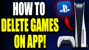 PS5: How to Delete Games & Clear Storage on PlayStation App (For Beginners!)