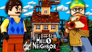 LEGO ГОРОД из ПРИВЕТ, СОСЕД 2 - Дом Охотника #1 / Hello Neighbor 2 MOC