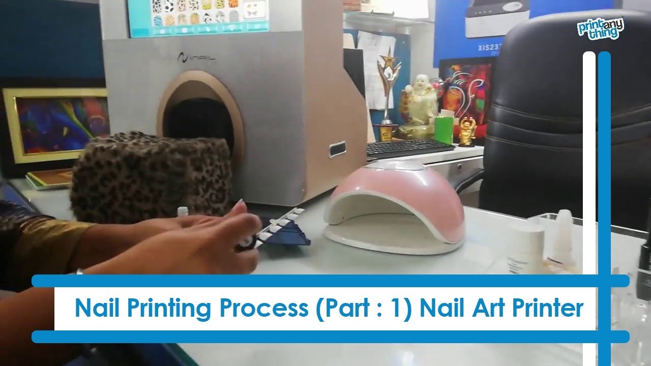 Nail Art Printing Process (Part 1) Nail Art Printers In India