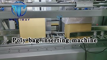 bag insertion machine，poly bag inserting machine，food packaging line