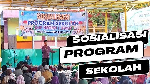 SOSIALISASI PROGRAM SEKOLAH KEPADA ORANG TUA KELAS 7 TAHUN PELAJARAN 2023/2024