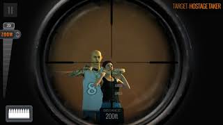 Sniper 3D Assassin Barbaria County Primary mission 06 killer Snowman screenshot 4
