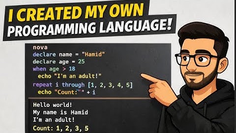 I Tried Building a Programming Language Alone