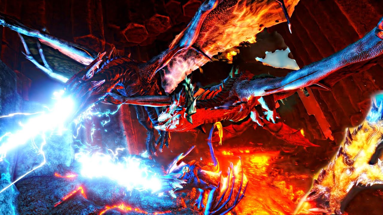 ark scorched earth lightning wyvern fire wyvern epic ark lighting wyvern