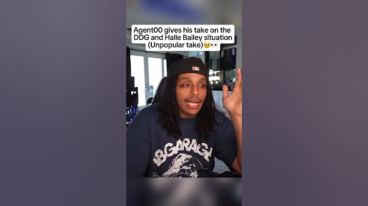 Agent00 reacts to Halle Bailey abusing DDG