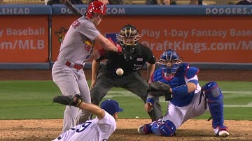 STL@LAD: Hazelbaker cuts into deficit with late homer
