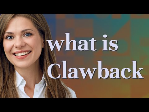 Clawback | meaning