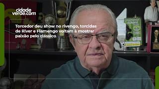 Torcedor deu show no rivengo, torcidas de River e Flamengo voltam à mostrar paixão pelo clássico