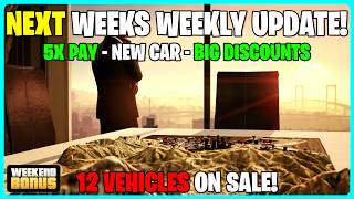 NEXT WEEKS GTA ONLINE WEEKLY UPDATE MASSIVE BONUSES MORE