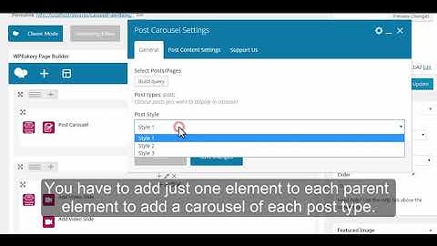 How to create carousel with Carousel Anything - VC plugin