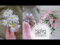 Flowers from PAPER  / Цветы из БУМАГИ Незабудка Вьюнок Ромашки /  DIY TSVORIC