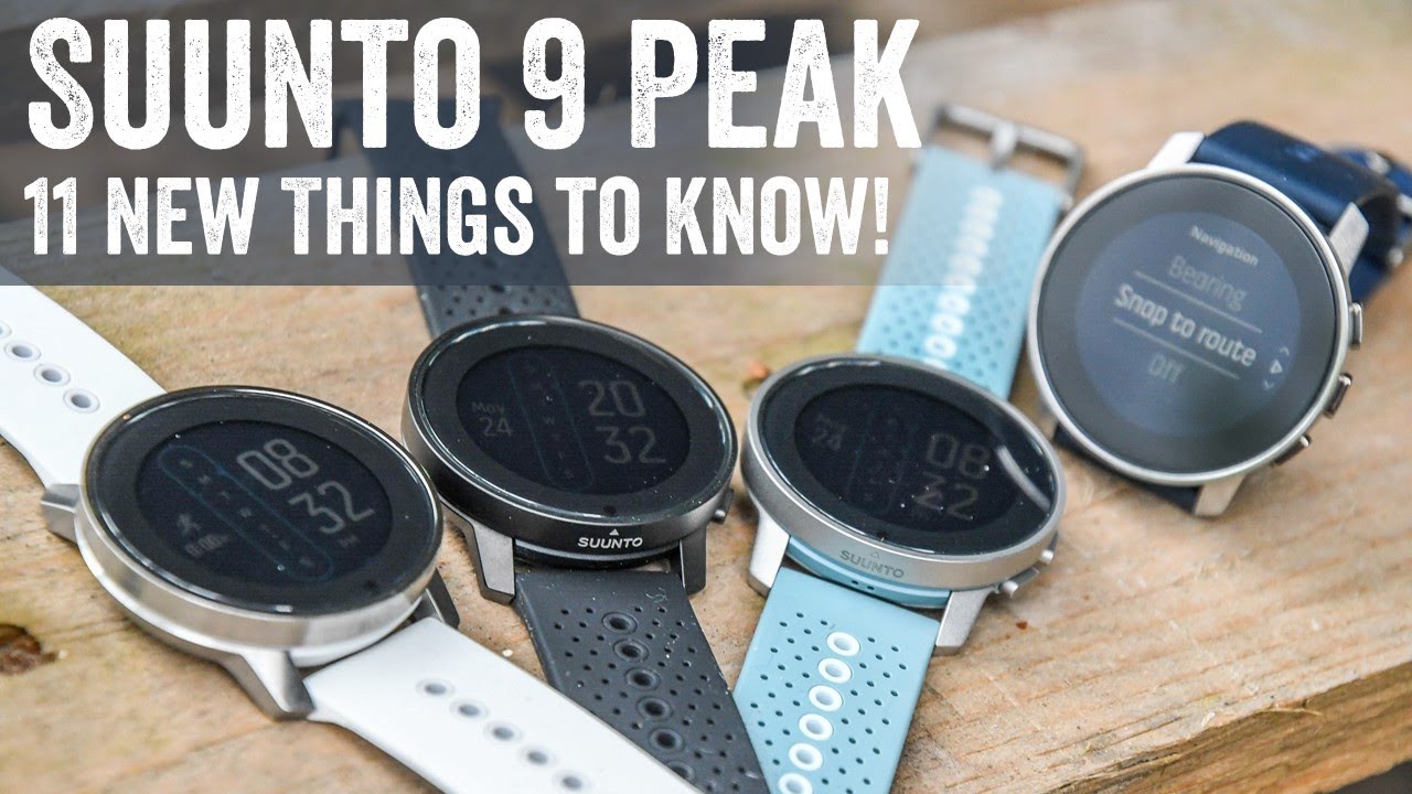 Suunto 9 Peak Hands-On: 11 New Things To Know! 