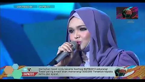 Dato Seri Siti Nurhaliza & Cakra Khan - Seluruh Cinta Live in APM